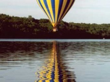 Balloon flight in Flanders