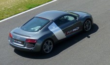 Audi R8 driving (4 rounds) with video