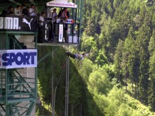 192m Bungee Jump Europe Bridge Innsbruck (Austria)