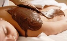 Choklade massage - hele ryggen