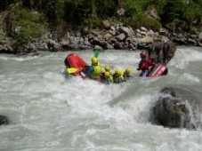 Advanced River Rafting in Inn, Switzerland