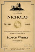 Personalised Single Malt Whisky