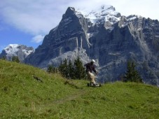Mountain boarding Flims, Switzerland