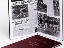 Personalised Irish Birthday Newspaper Book (international delivery)