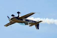 Espetáculo de Acrobacias Aéreas c/ Fumos Biodegradáveis