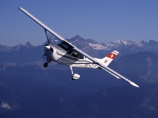 Plane Flight over Uetliberg - Switzerland