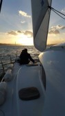 Passeio Sunset em Veleiro no Rio Tejo c/ Espumante p/2