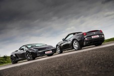 Aston Martin, Ferrari and Lamborghini Driving in Stafford